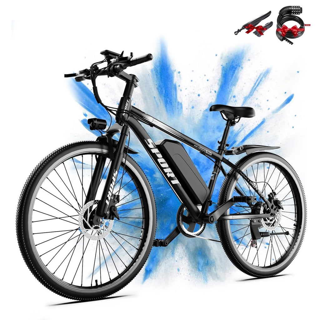 7-Speed 26" Tire Electric Bike M112