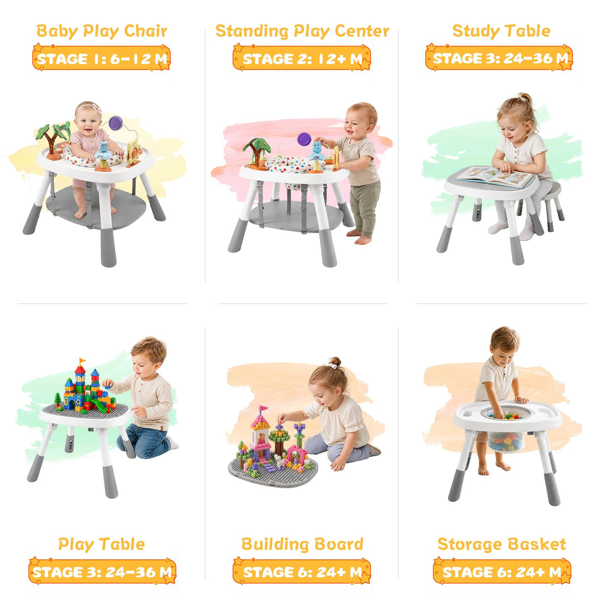 6-in-1 Baby Activity Center W875977