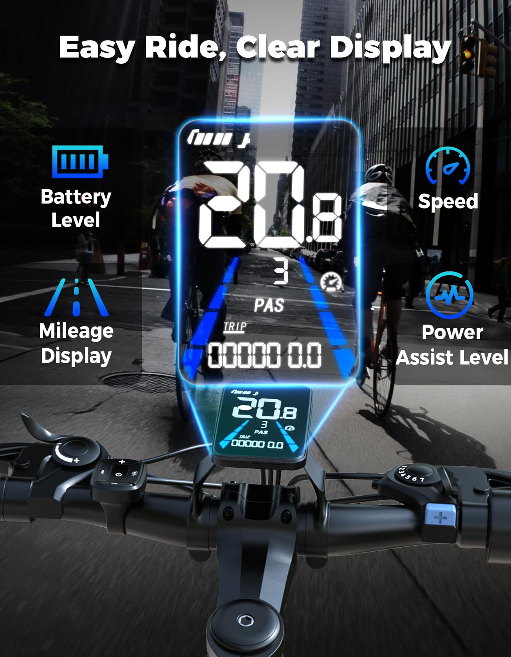 7-Speed 26" Tire Electric Bike M112