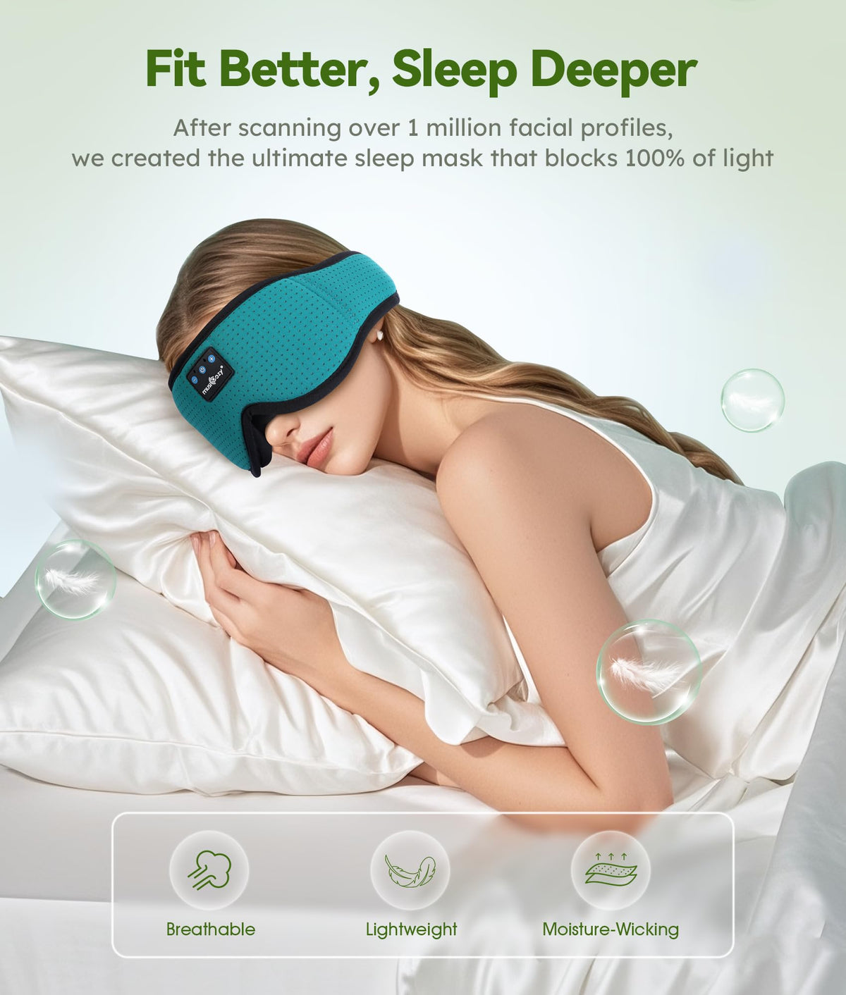Breathable Sleep Eye Mask F6648