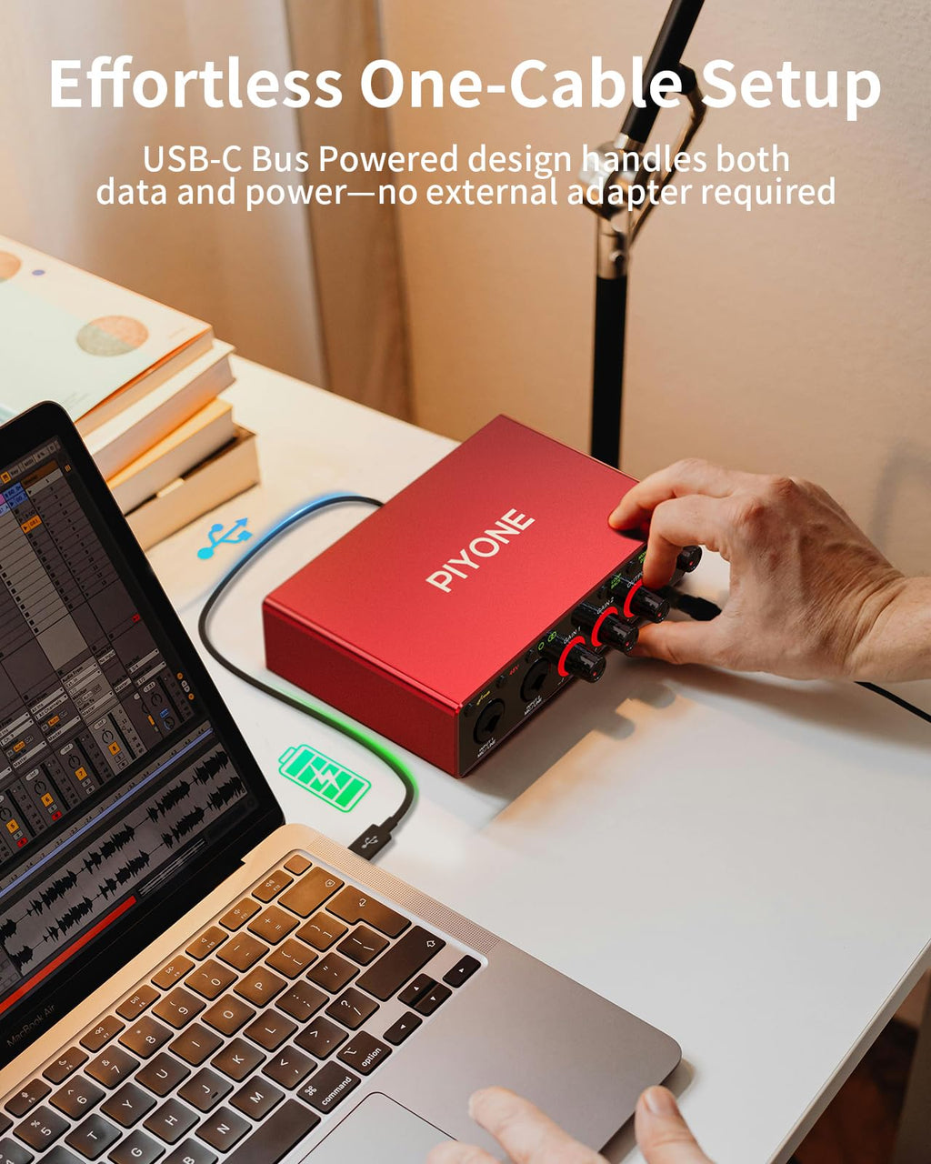 2X2 24-bit/192kHz Audio Interface with XLR/TRS Combo Input R766661