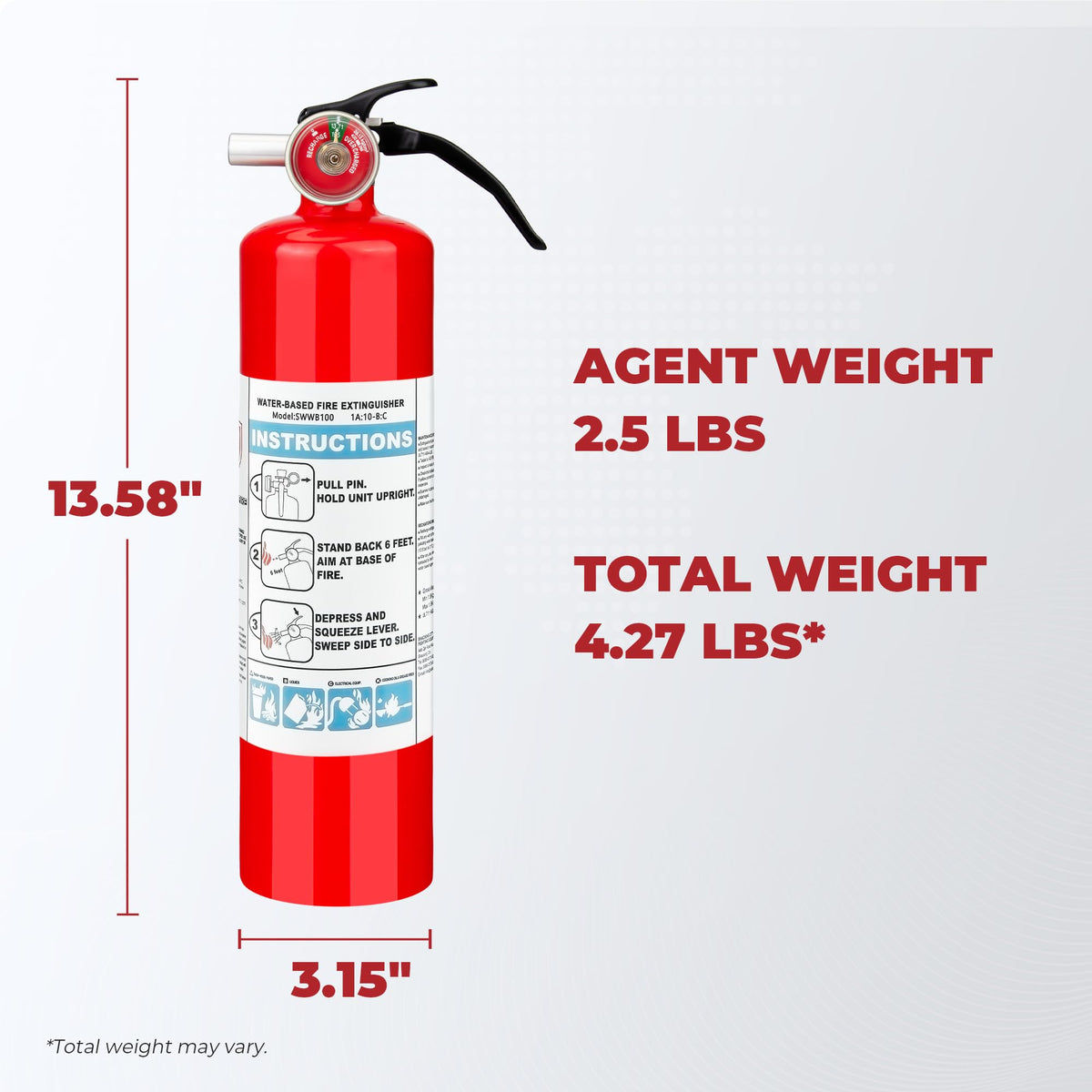 2.5lb Fire Extinguisher A559126