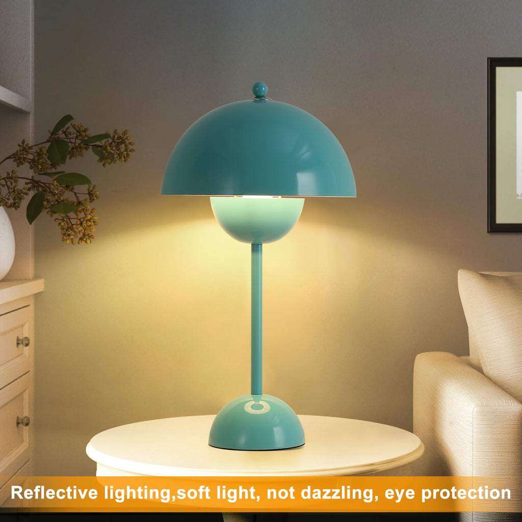Mid-Century Modern Table Lamp Turquoise I432