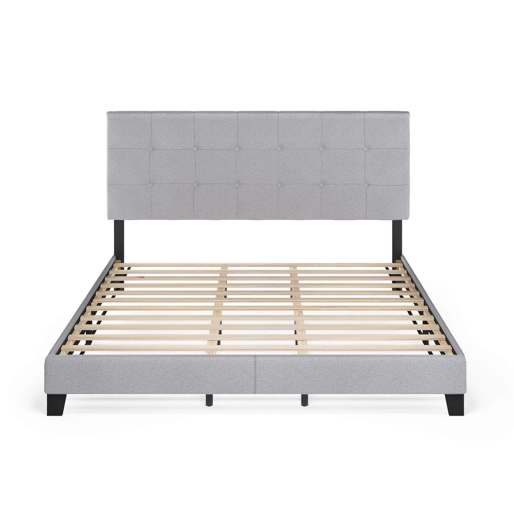 California King Upholstered Platform Bed Frame I474833