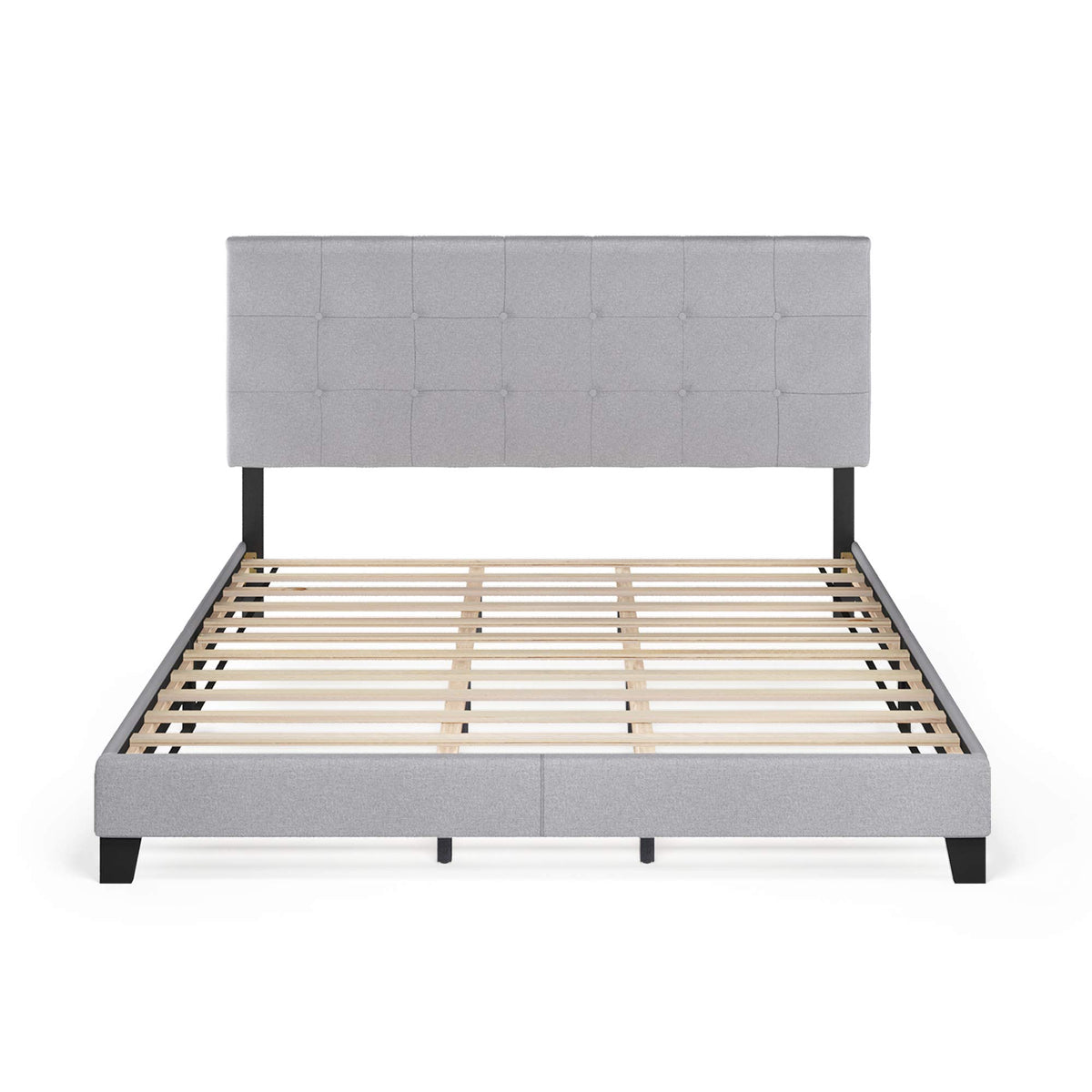 California King Upholstered Platform Bed Frame I474833