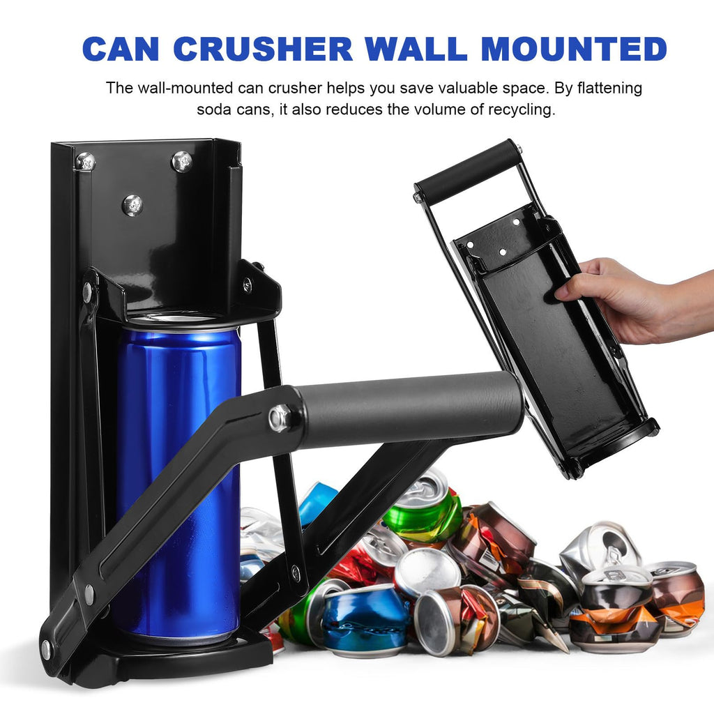 Stainless Steel Wall Mounted Can Crusher R47414