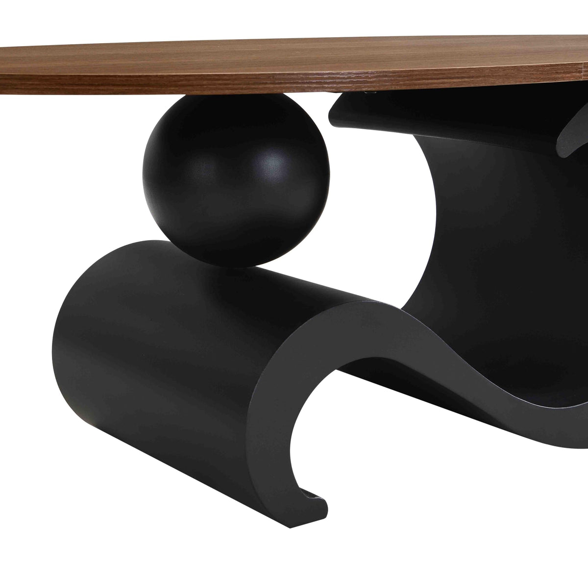 Black Walnut Coffee Table Set of 2 M423