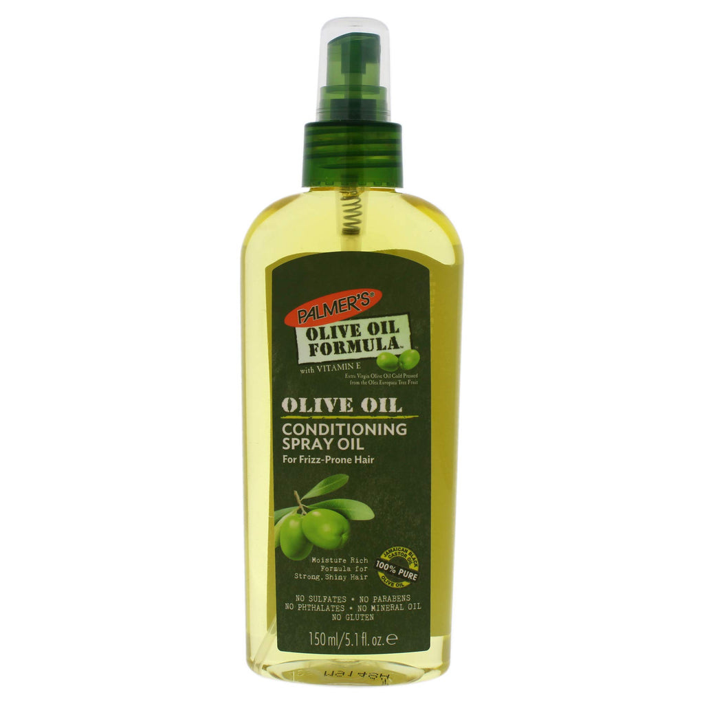Hair Oil Spray Conditioner Olive Oil Formula 5.1 Oz Pack of 2 H289147