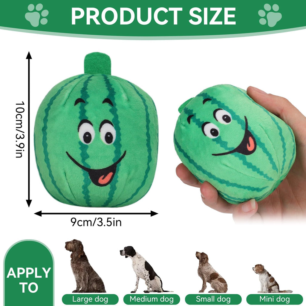 4Pcs Squeaky Plush Dog Toys Y16599