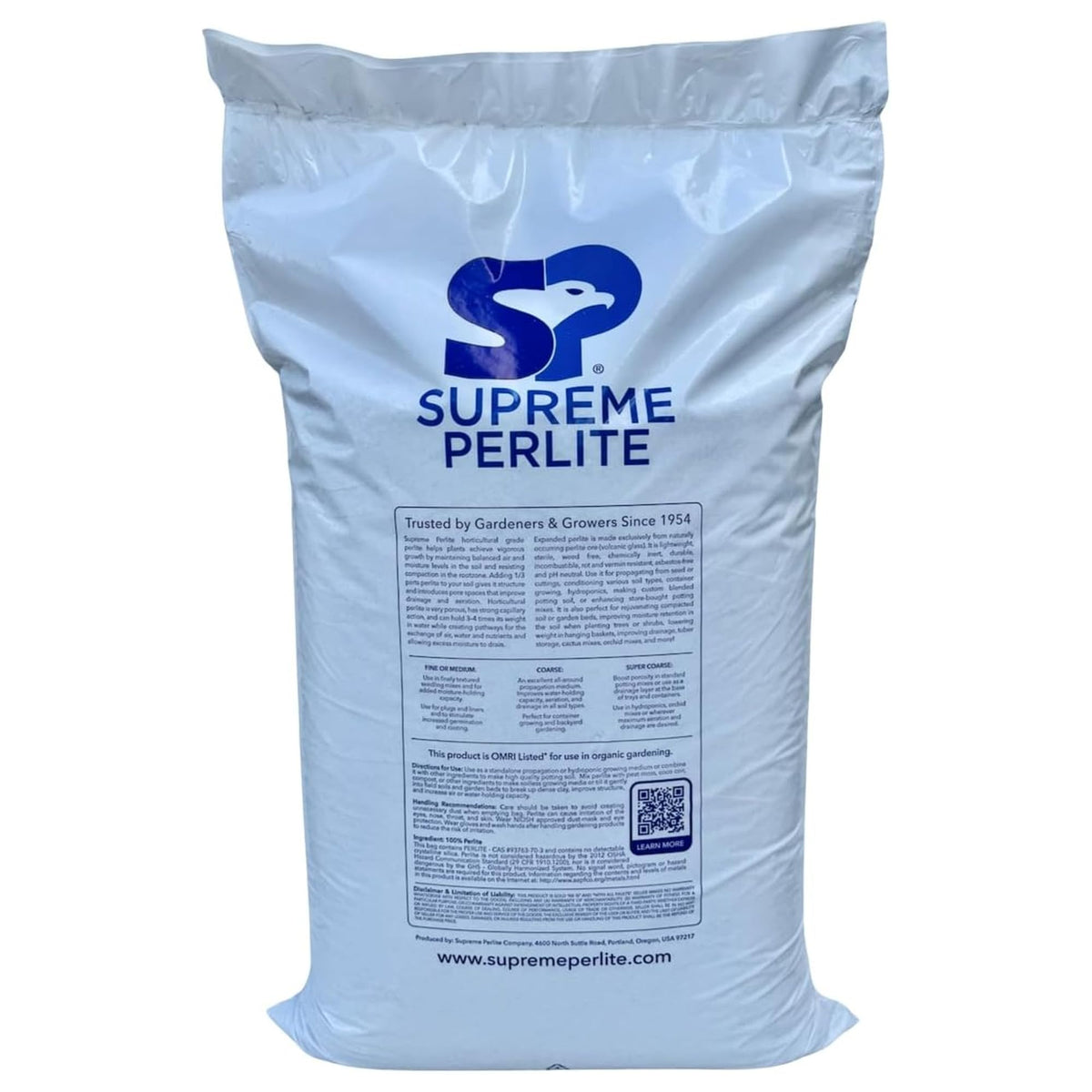 Perlite Coarse Horticultural Soil Amendment, 4 Cu Ft N68984