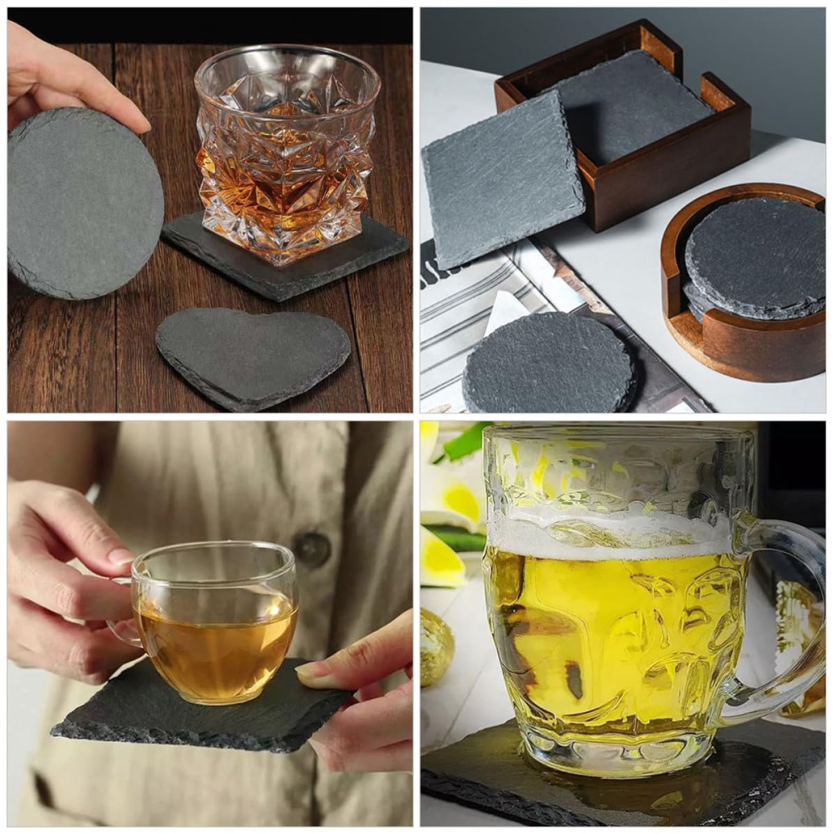 Natural Stone Drink Coasters B7913