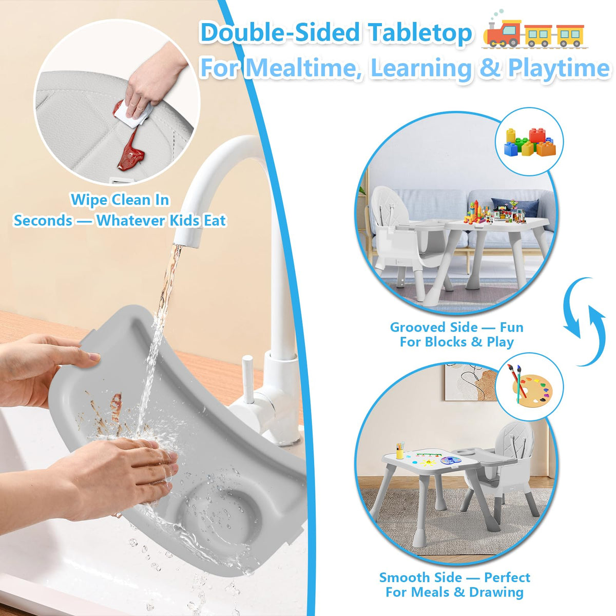 6 in 1 Baby High Chair A876322