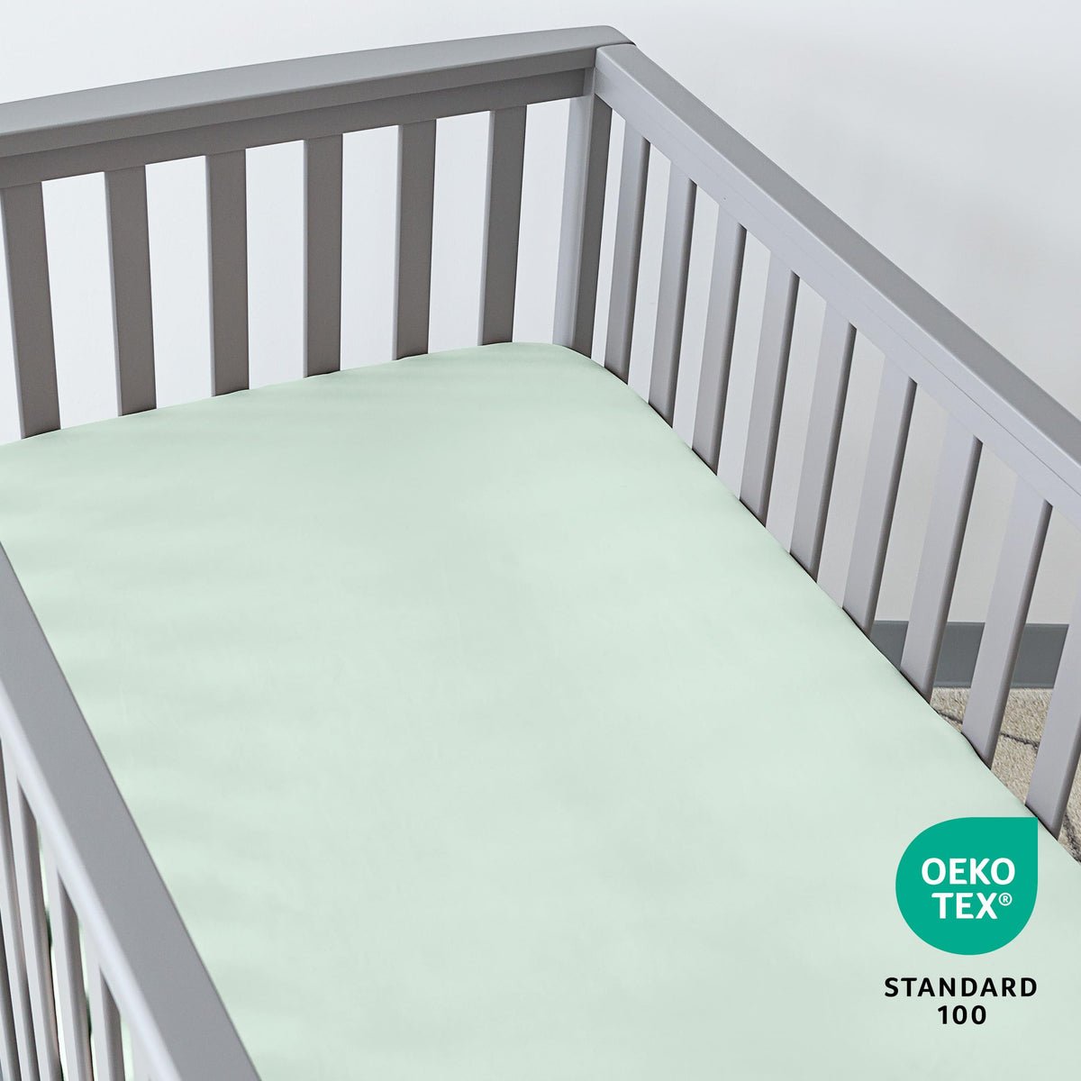 3-Pack Ultra-Soft Microfiber Fitted Crib Sheet C9429