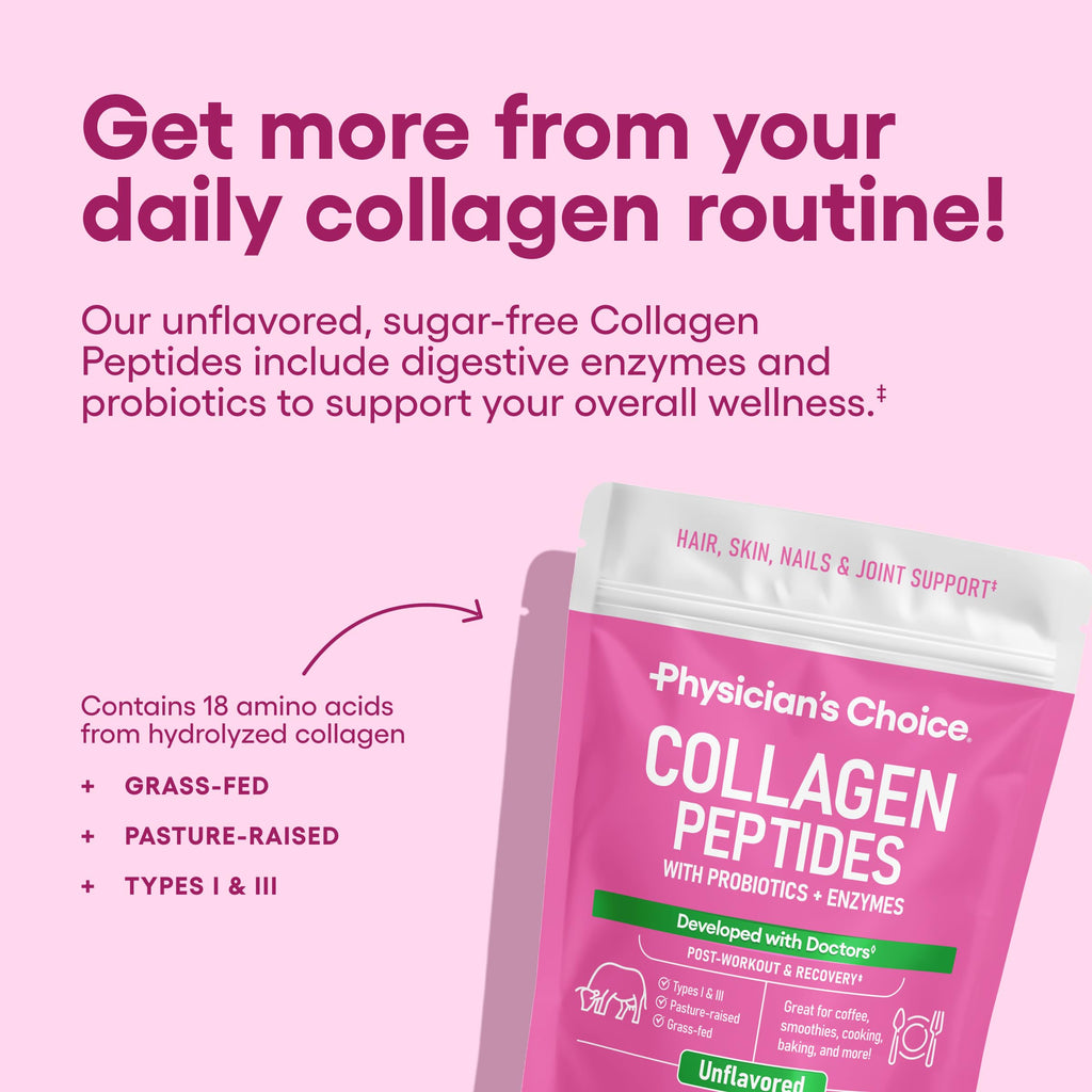 Collagen Peptides Protein Powder Grass Fed 35 Servings G279802
