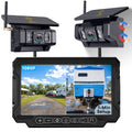 1080P Dual Magnetic Wireless Backup Camera 7" Split-Screen G370