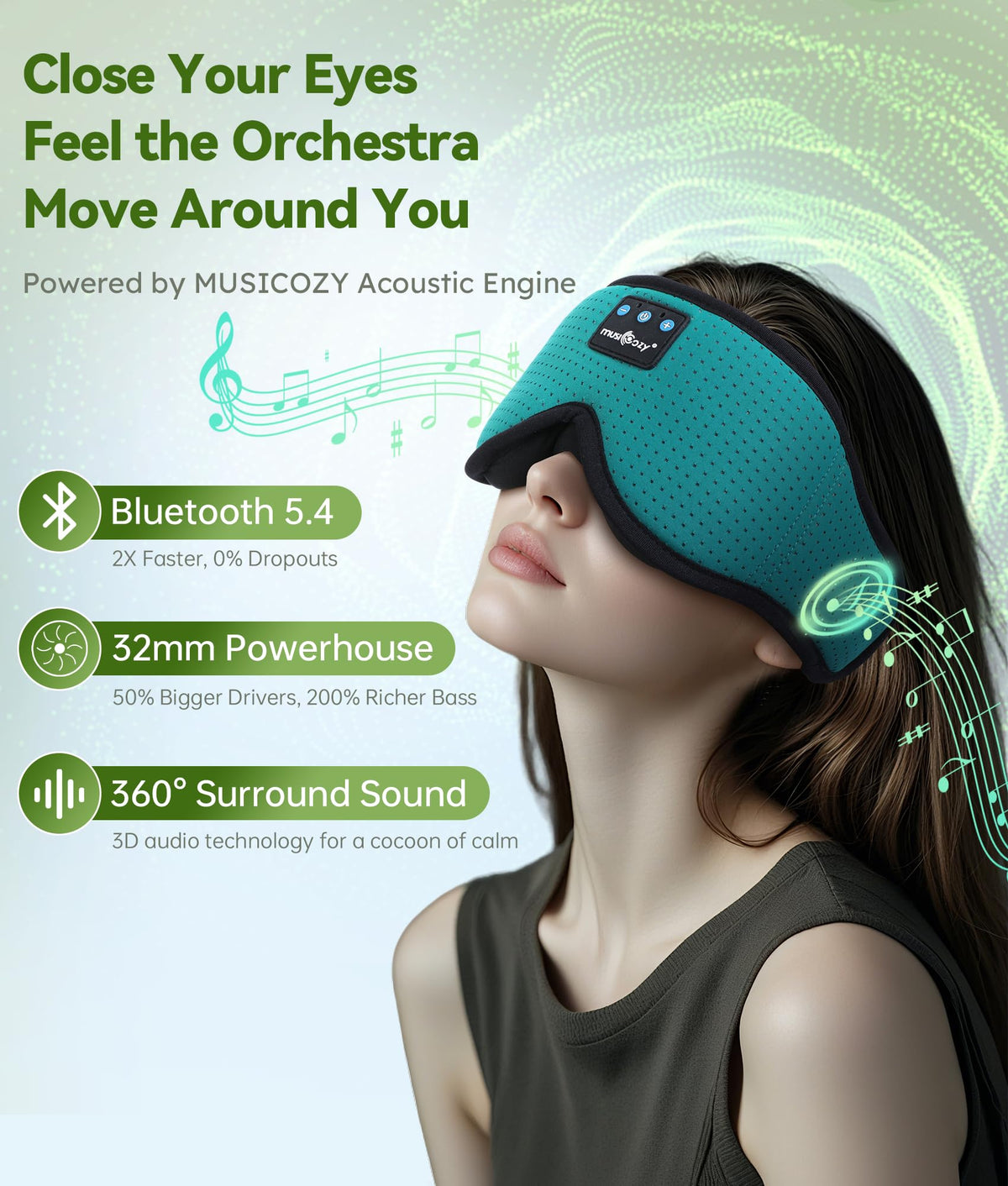 Breathable Sleep Eye Mask F6648