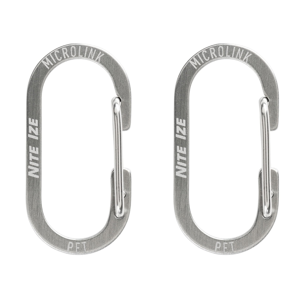 Stainless Steel Pet Tag Carabiner, 2 Count U7322
