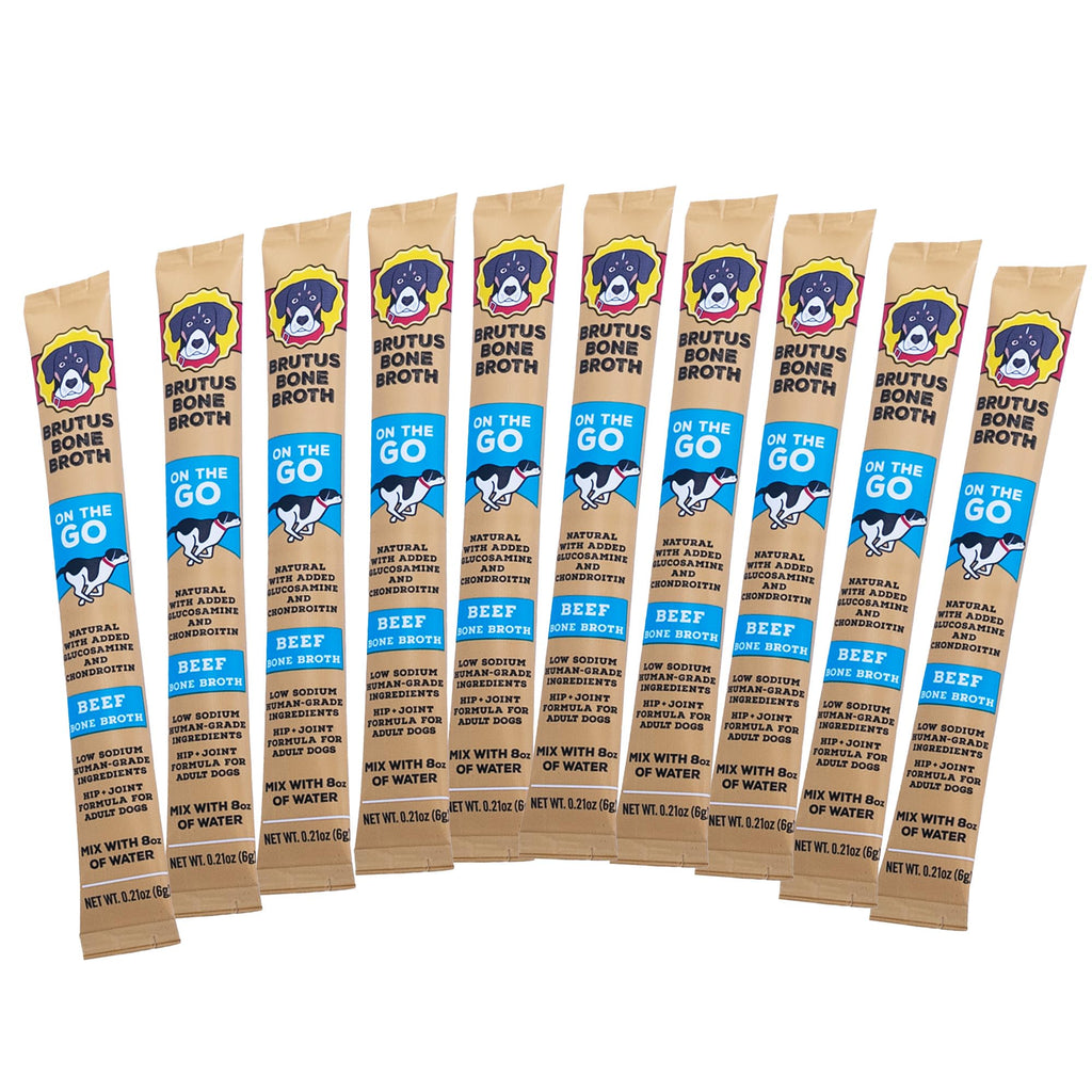 Beef Bone Broth Powder with Chondroitin Glucosamine & Turmeric X4304