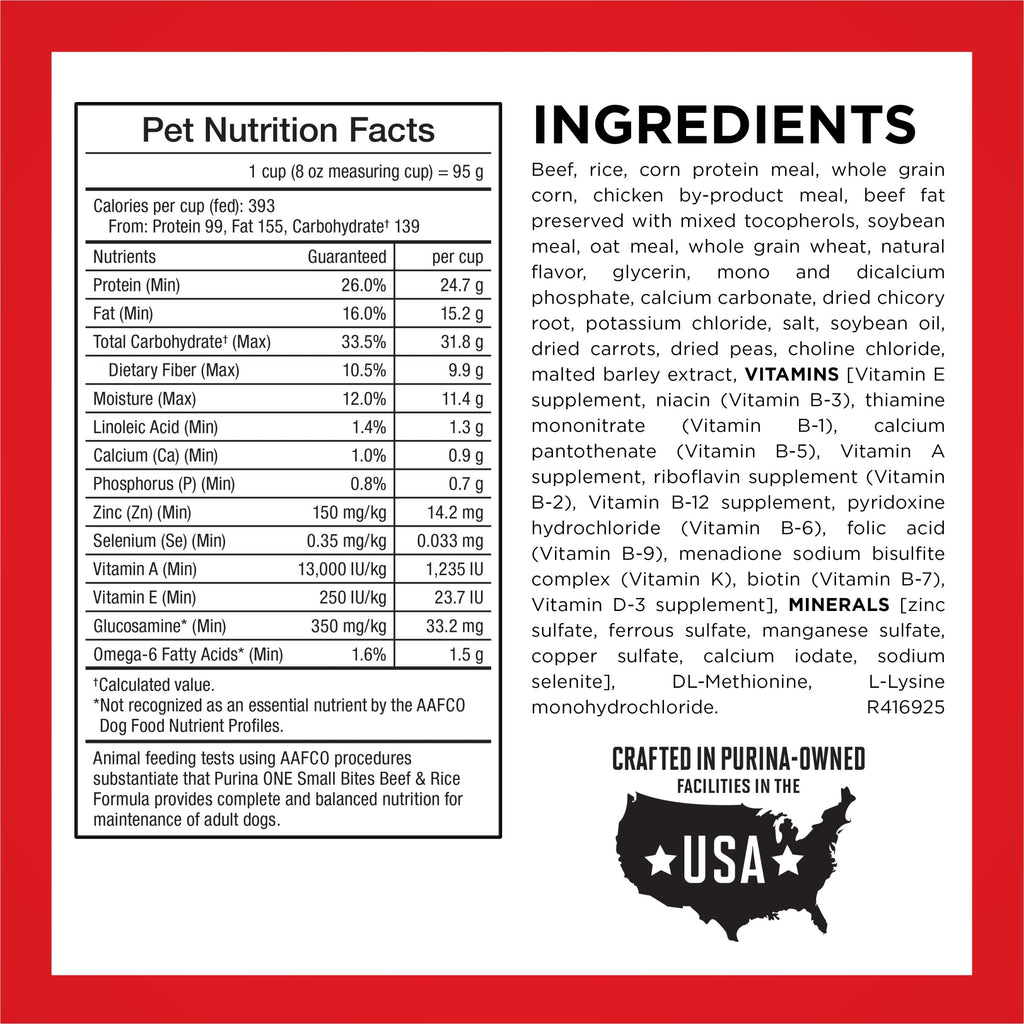 Dog Food Beef and Rice P67901