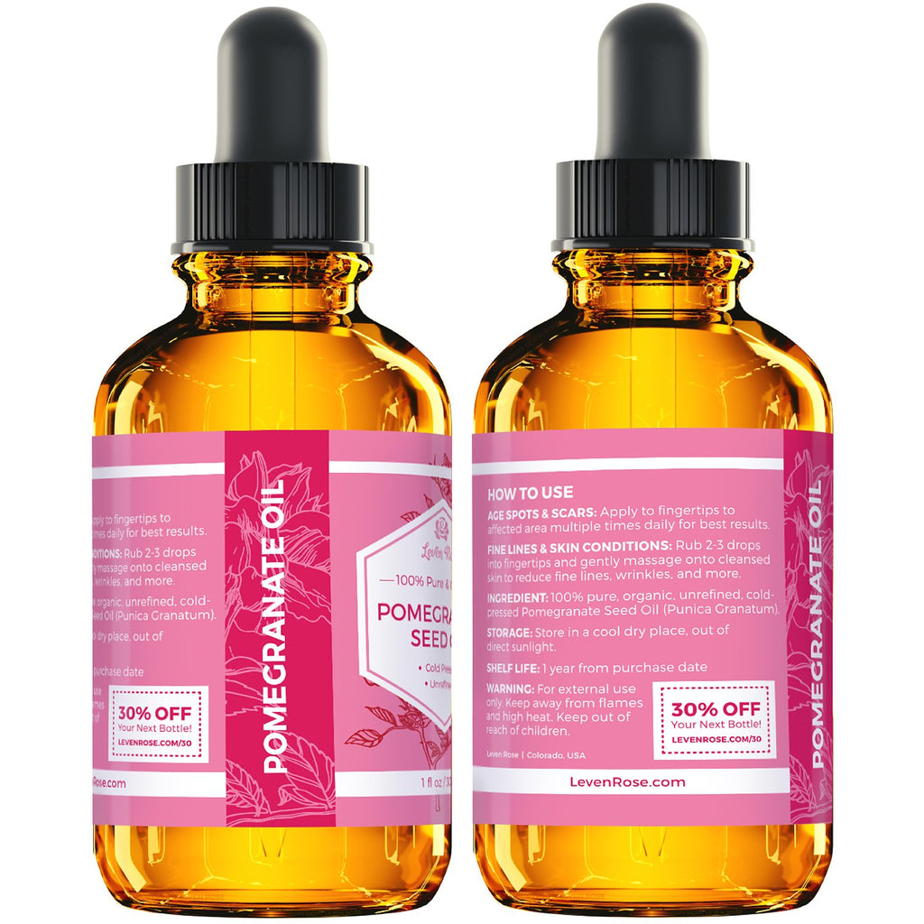 Organic Pomegranate Seed Oil 1 oz Y8616