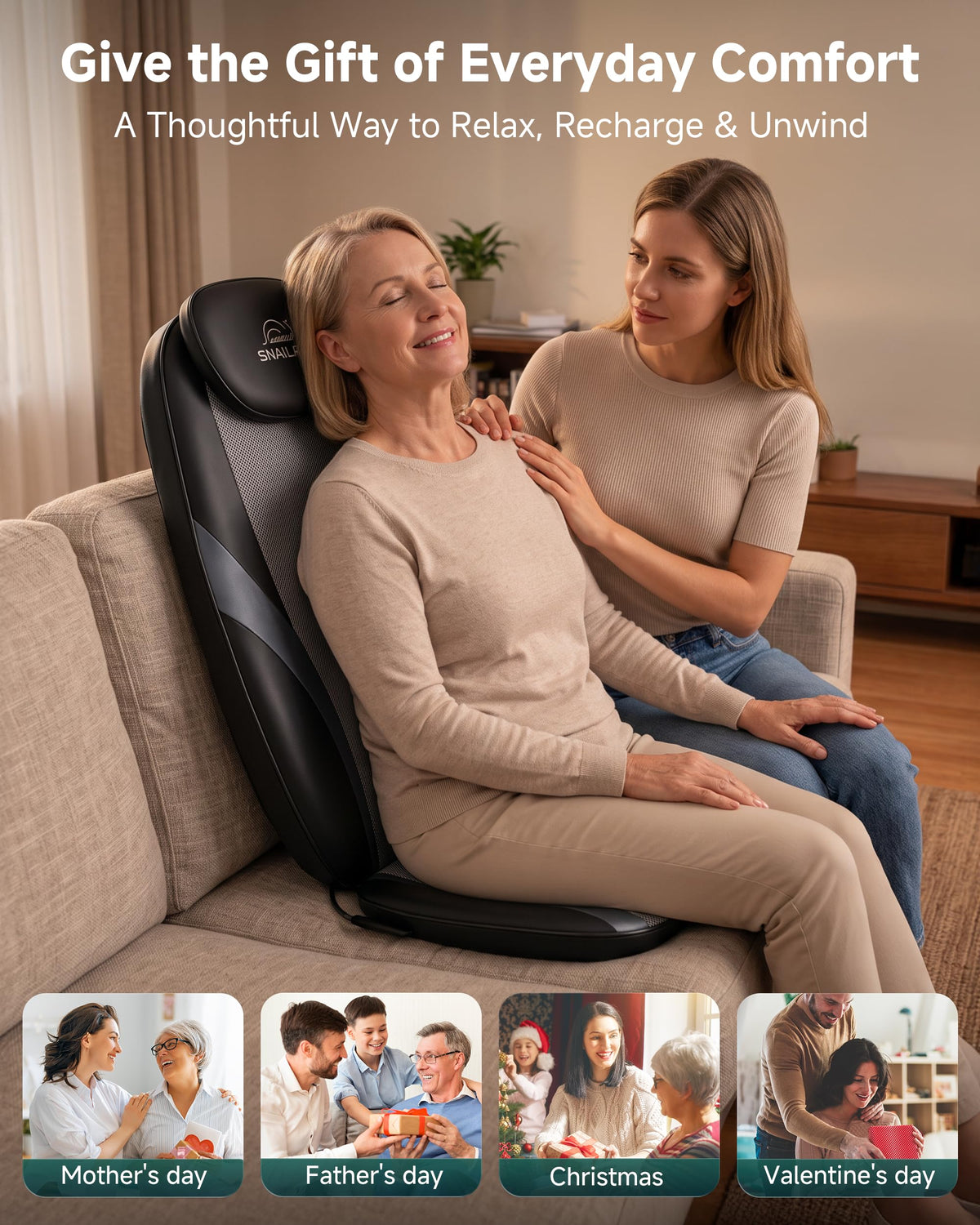 Shiatsu Back Massager with Heat U633507