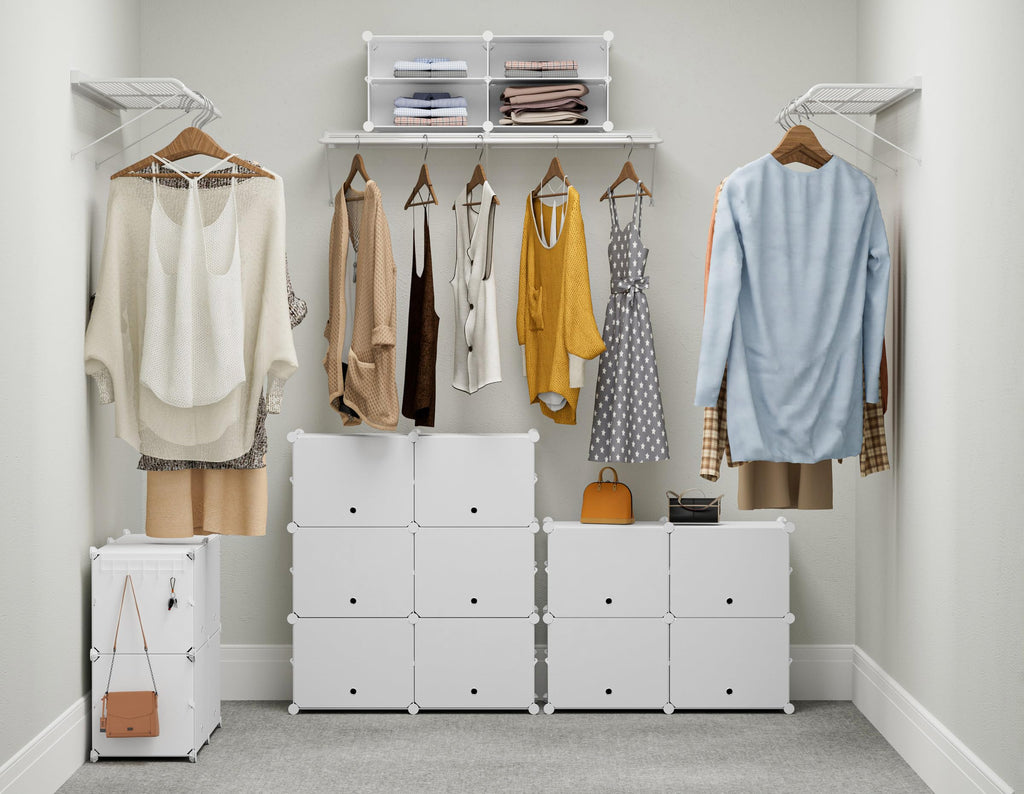 24 Pair Modular Shoe Rack Organizer H183874
