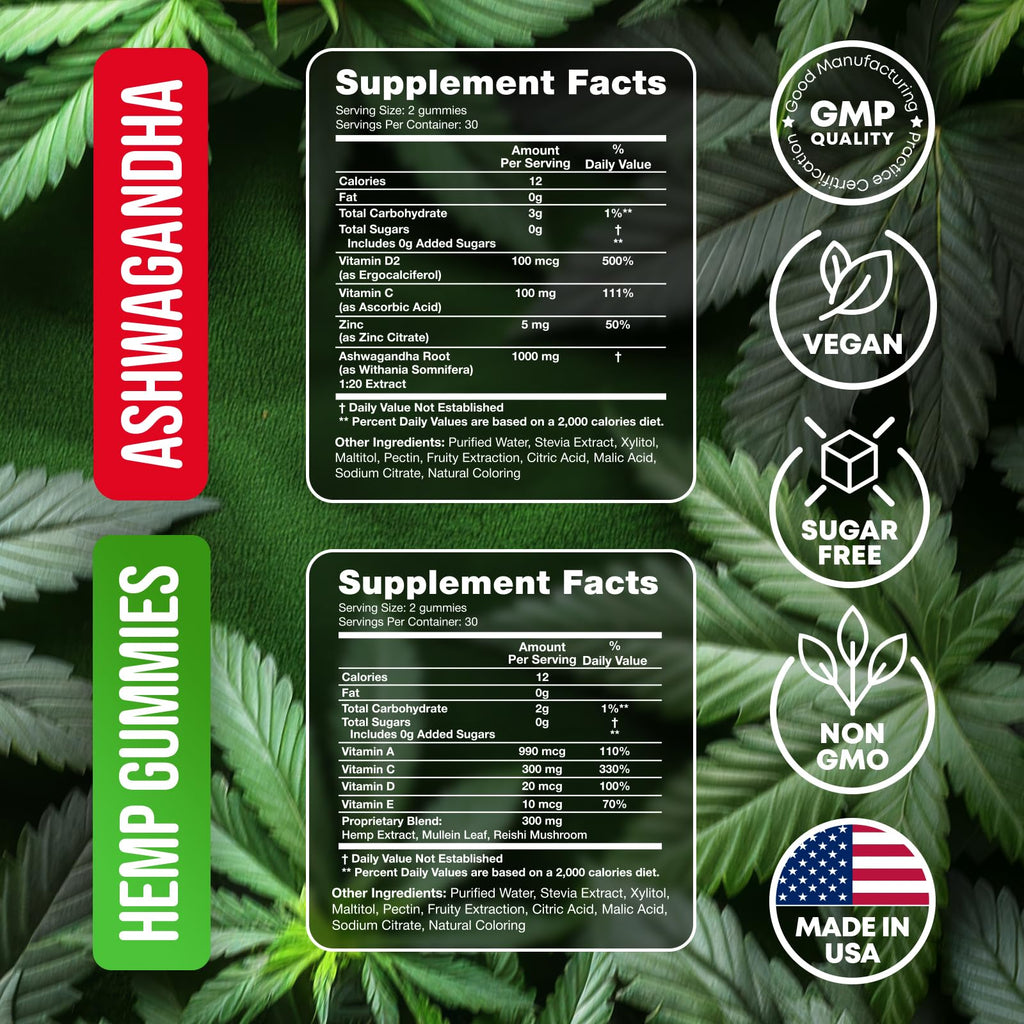 Hemp Gummies Lung Cleanse Supplement 60 Gummies R59192