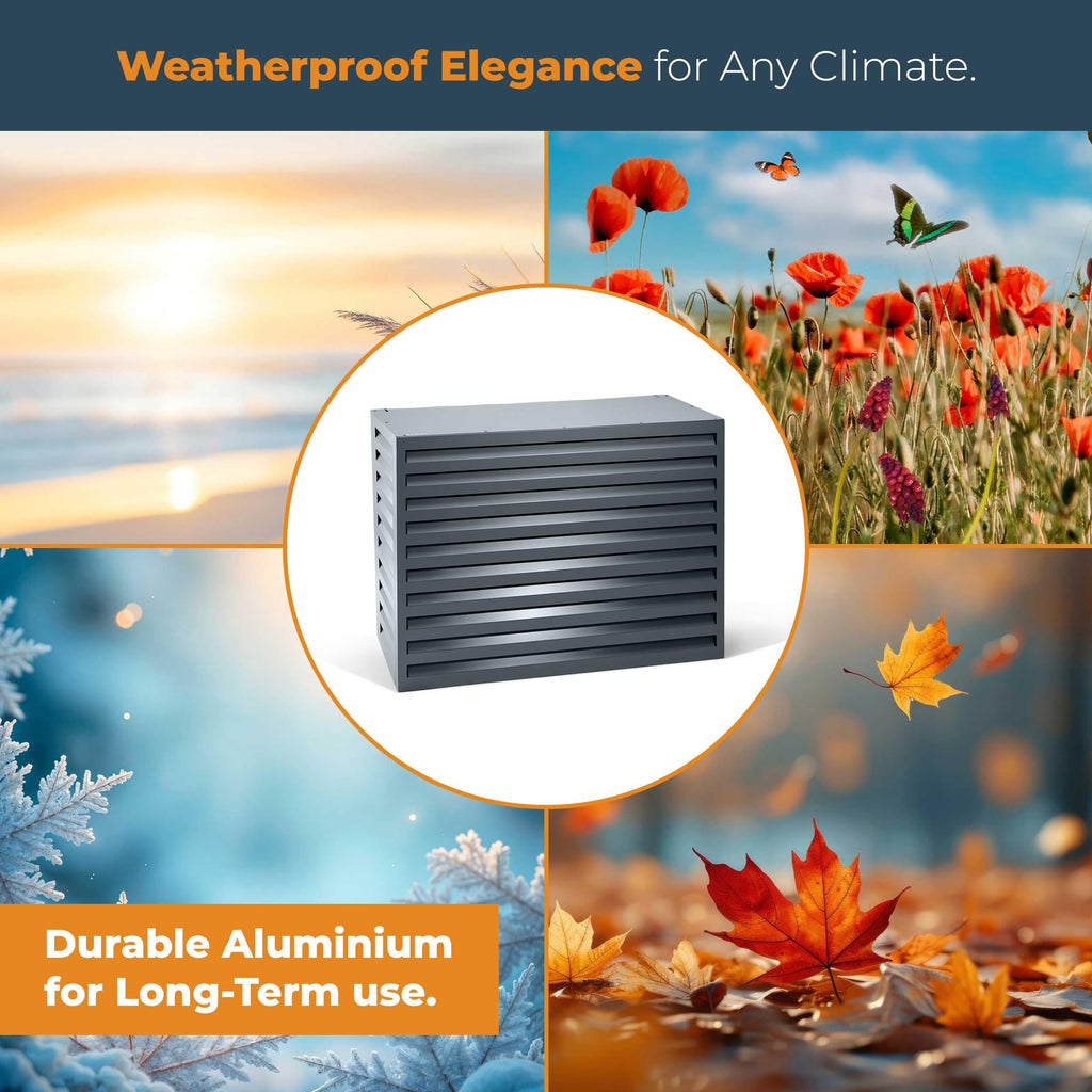 Aluminium Mini Split AC Cover L3427