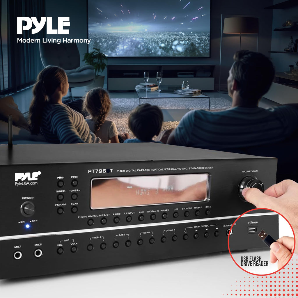 7.1-Channel Bluetooth Stereo Amplifier Q507734