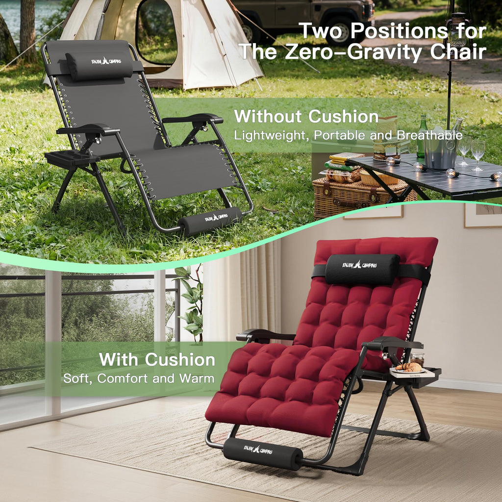 Oversized Folding Reclining Patio Lounge Chair G66806