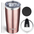 20oz Insulated Tumbler with Lid Straw C396