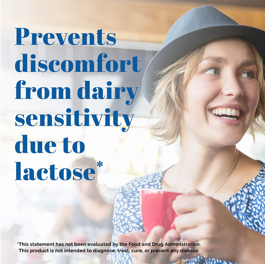 Lactose Intolerance Chewables with Lactase Enzymes, Vanilla Twist, 32 Pks of 1-ct K93224