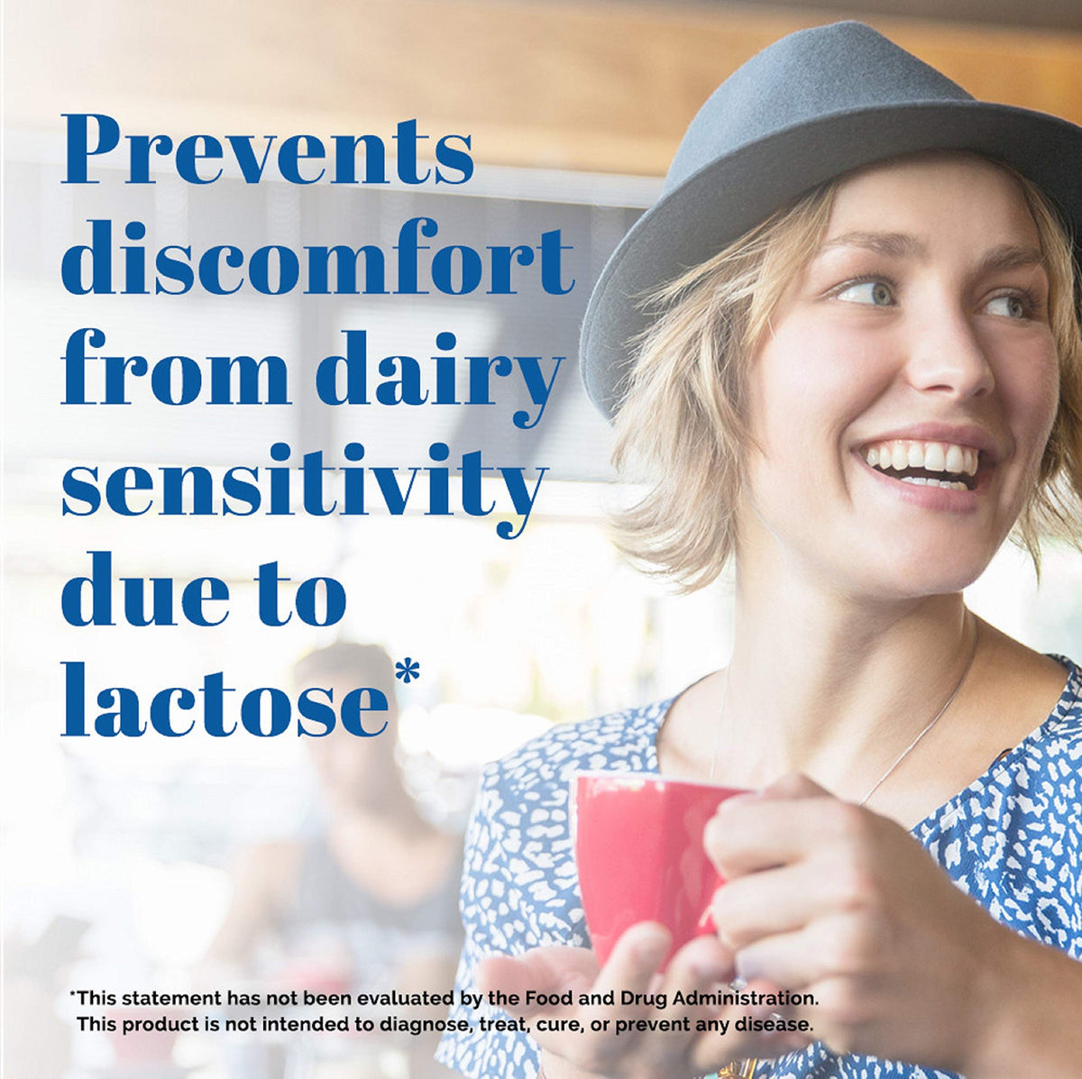Lactose Intolerance Chewables with Lactase Enzymes, Vanilla Twist, 32 Pks of 1-ct K93224