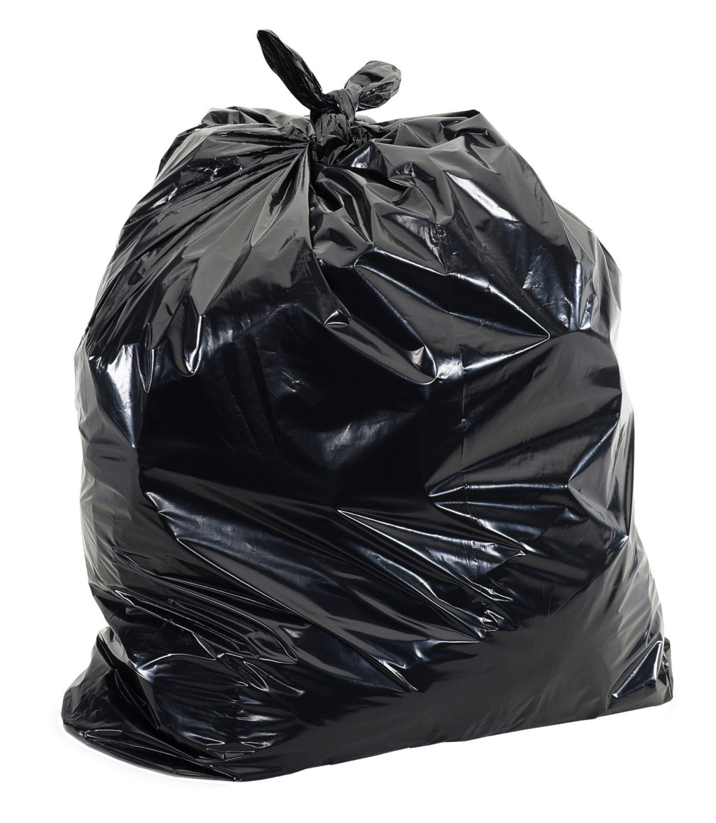 Black 40-45 Gal Coreless Roll Trash Bags M46506