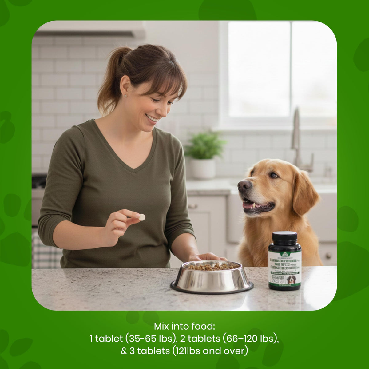 Liver Support Supplement for Large Dogs with Milk Thistle - 30 Chewable Tablets F129186