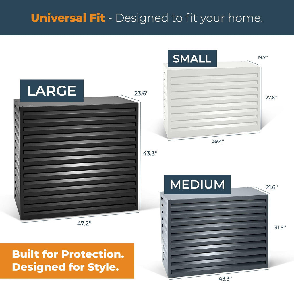 Aluminium Mini Split AC Cover L3427