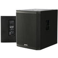 18" Powered Subwoofer, 1200 Watts, Bluetooth TWS O8140