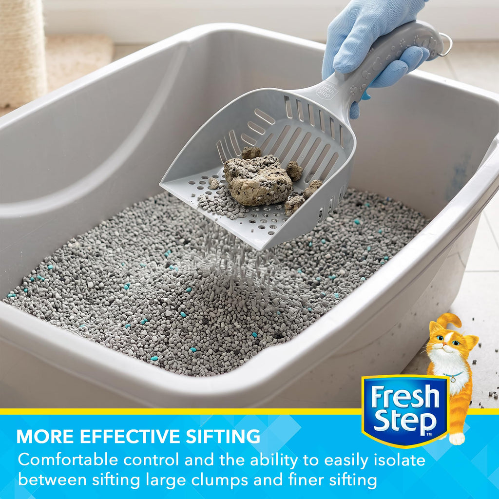 Cat Litter Scoop with Ergonomic Handle, 2-Pack P752016