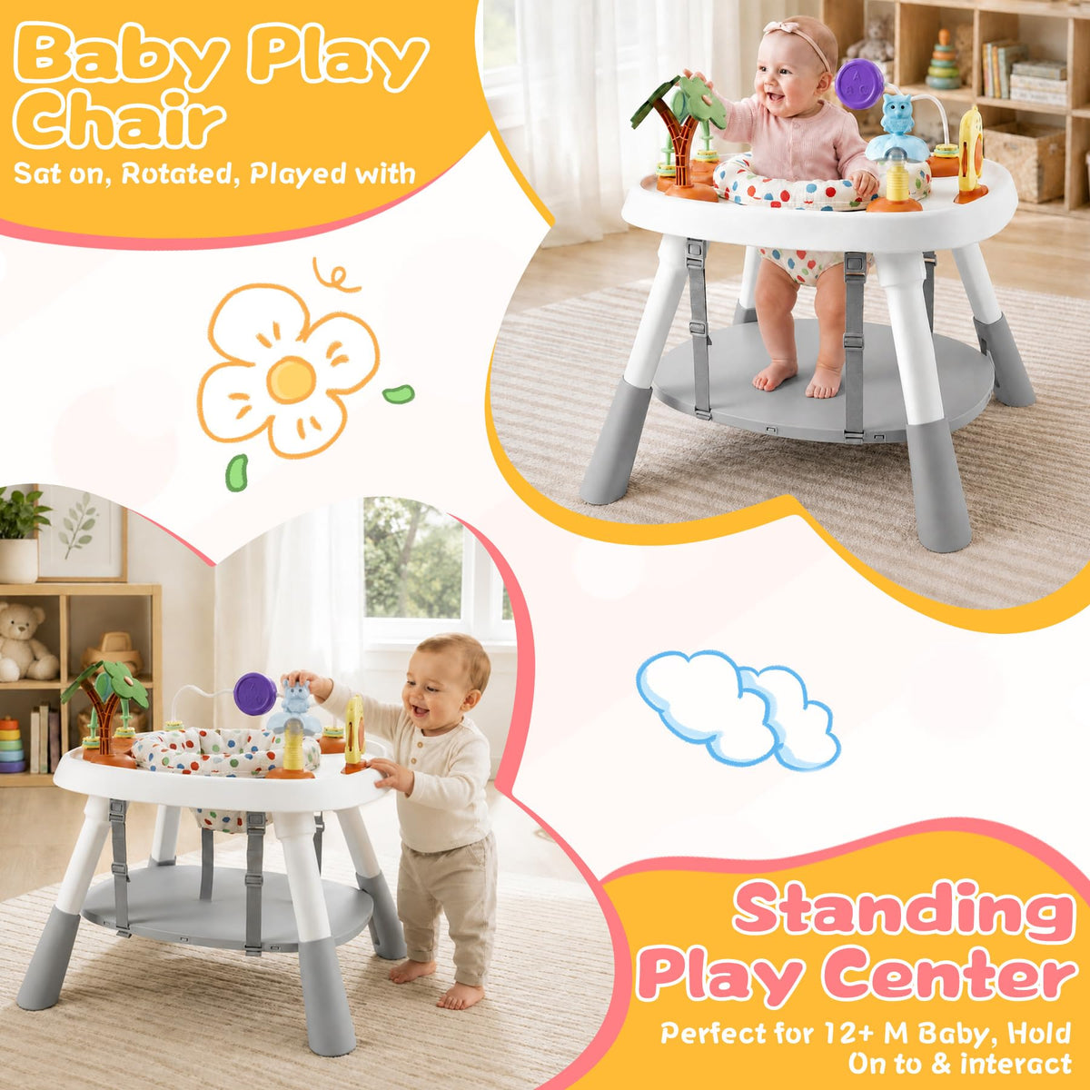 6-in-1 Baby Activity Center W875977