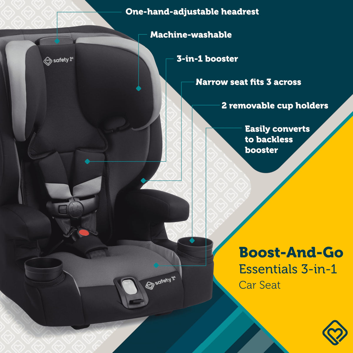 3-in-1 Booster Car Seat I359