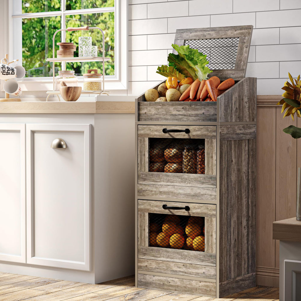 Potato Storage Bin with Lid M285