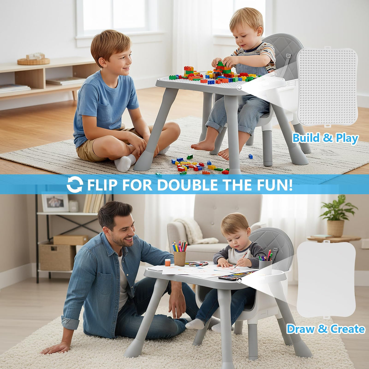 6 in 1 Baby High Chair A876322