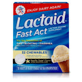 Lactose Intolerance Chewables with Lactase Enzymes, Vanilla Twist, 32 Pks of 1-ct K93224