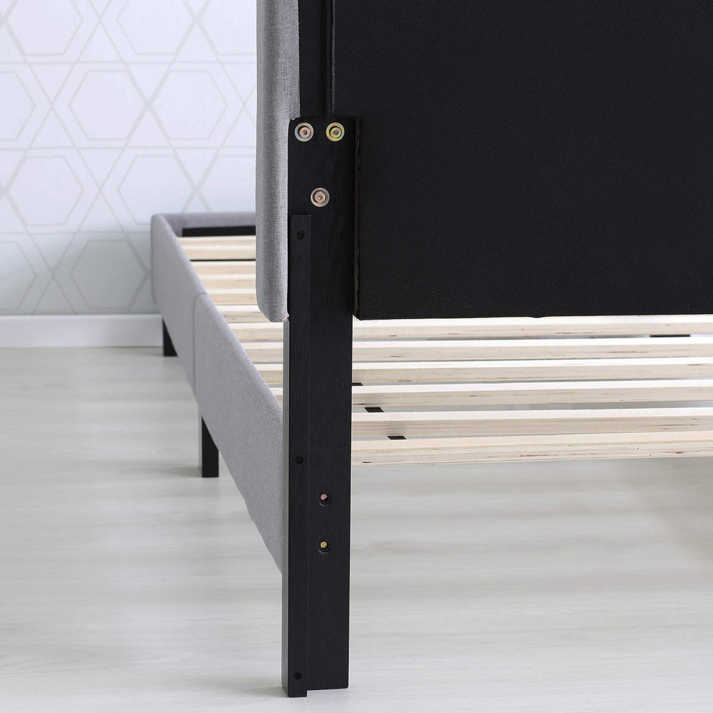 California King Upholstered Platform Bed Frame I474833