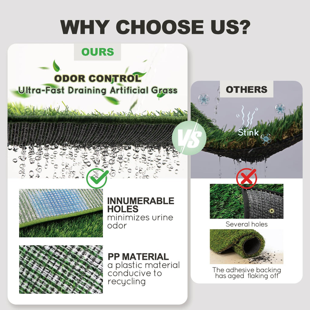 Dog Grass Pad with Tray L596
