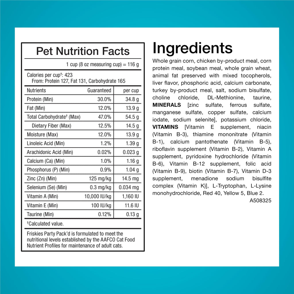 Crunchy Dry Cat Food 3 lb Bag P80714