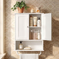 Wall Mounted Cabinet with 2 Doors and Adjustable Shelves A22983