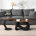 Black Walnut Coffee Table Set of 2 M423
