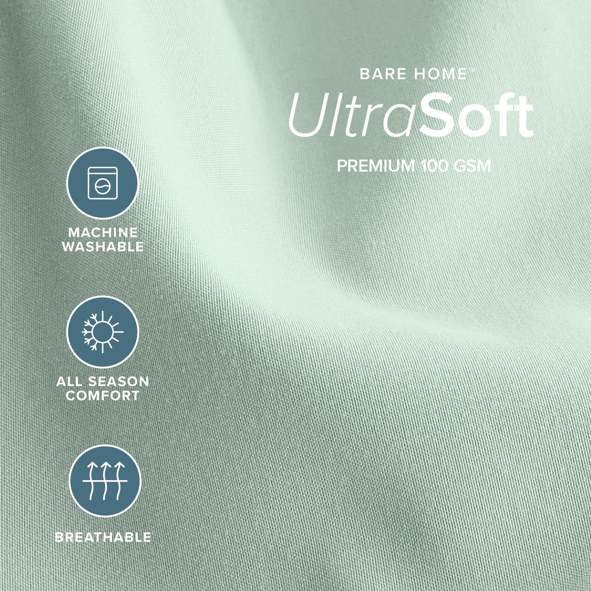 3-Pack Ultra-Soft Microfiber Fitted Crib Sheet C9429