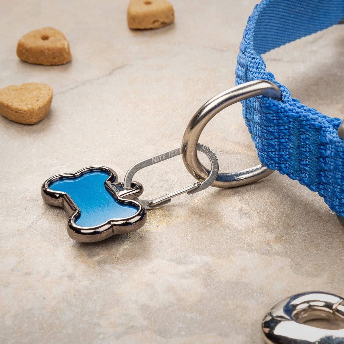 Stainless Steel Pet Tag Carabiner, 2 Count U7322